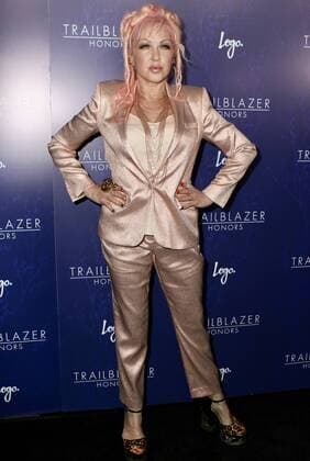 Logo s 2017 Trailblazer Honors Awards show Cindy Lauper New York United States  527894