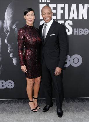 June 22, 2017 - Hollywood, CA, United States - 22 June 2017 - Hollywood, California - Nicole Young, Dr. Dre. HBO s The Defiant Ones Los Angeles premiere held at Paramount Theater in Hollywood. Photo Credit: AdMedia Hollywood United States - ZUMAa123 20170622_zaa_a123_004 Copyright: xBirdiexThompsonx