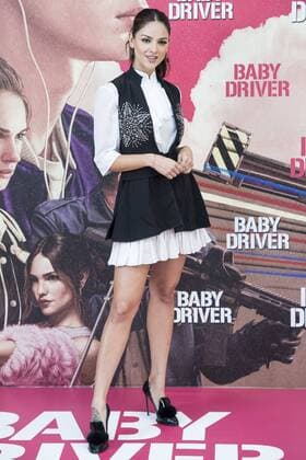 Mexican actress Eiza González attends to the presentation of the film Baby Driver at Villa Magna Hotel in Madrid, June 23, 2017. Spain.  (20170623054)