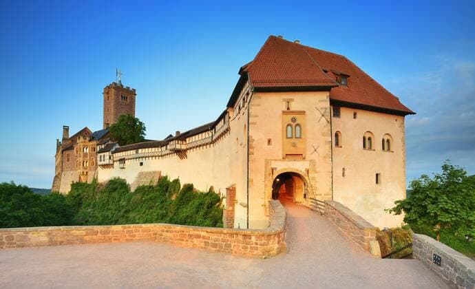  Wartburg nach Restaurierung 2014, Eisenach, Thüringen, Deutschland, Europa Copyright: imageBROKER/AndreasxVitting iblavi04531231.jpg