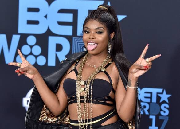 Hip-hop artist Dreezy attends the 17th annual BET Awards at Microsoft Theater in Los Angeles on June 25, 2017. The ceremony celebrates achievements in entertainment and honors music, sports, television, and movies released between April 1, 2016 and March 31, 2017.  LAP20170625065 CHRISTINExCHEW
