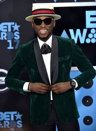DJ Spinall attends the 17th annual BET Awards at Microsoft Theater in Los Angeles on June 25, 2017. The ceremony celebrates achievements in entertainment and honors music, sports, television, and movies released between April 1, 2016 and March 31, 2017.  LAP20170625084 CHRISTINExCHEW