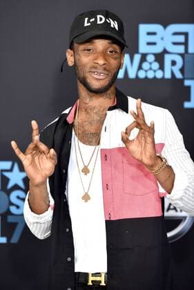 Angel attends the 17th annual BET Awards at Microsoft Theater in Los Angeles on June 25, 2017. The ceremony celebrates achievements in entertainment and honors music, sports, television, and movies released between April 1, 2016 and March 31, 2017.  LAP20170625097 CHRISTINExCHEW