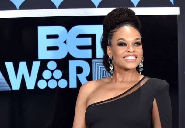 Actor Demetria McKinney attends the 17th annual BET Awards at Microsoft Theater in Los Angeles on June 25, 2017. The ceremony celebrates achievements in entertainment and honors music, sports, television, and movies released between April 1, 2016 and March 31, 2017.  LAP20170625090 CHRISTINExCHEW
