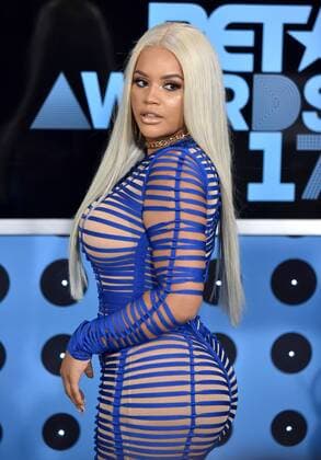 Singer Laytesha Grace attends the 17th annual BET Awards at Microsoft Theater in Los Angeles on June 25, 2017. The ceremony celebrates achievements in entertainment and honors music, sports, television, and movies released between April 1, 2016 and March 31, 2017.  LAP20170625122 CHRISTINExCHEW