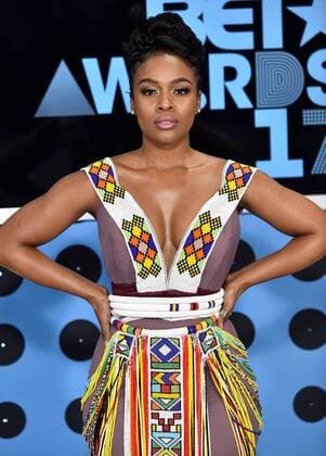 Actor Nomzamo Mbatha attends the 17th annual BET Awards at Microsoft Theater in Los Angeles on June 25, 2017. The ceremony celebrates achievements in entertainment and honors music, sports, television, and movies released between April 1, 2016 and March 31, 2017.  LAP20170625156 CHRISTINExCHEW