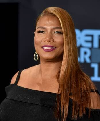 Actor Queen Latifah attends the 17th annual BET Awards at Microsoft Theater in Los Angeles on June 25, 2017. The ceremony celebrates achievements in entertainment and honors music, sports, television, and movies released between April 1, 2016 and March 31, 2017.  LAP20170625199 CHRISTINExCHEW