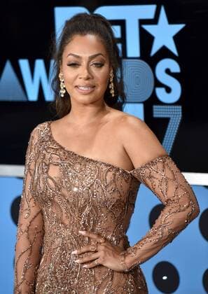 TV personality La La Anthony attends the 17th annual BET Awards at Microsoft Theater in Los Angeles on June 25, 2017. The ceremony celebrates achievements in entertainment and honors music, sports, television, and movies released between April 1, 2016 and March 31, 2017.  LAP20170625227 CHRISTINExCHEW