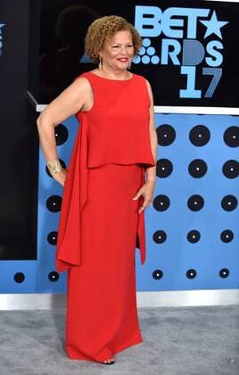 BET CEO Debra L. Lee attends the 17th annual BET Awards at Microsoft Theater in Los Angeles on June 25, 2017. The ceremony celebrates achievements in entertainment and honors music, sports, television, and movies released between April 1, 2016 and March 31, 2017.  LAP20170625271 CHRISTINExCHEW