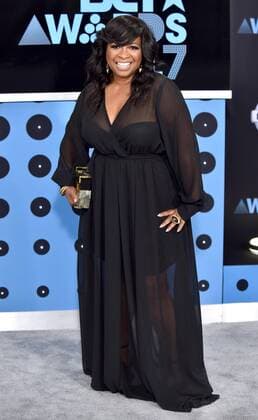 Actor Sandi McCree attends the 17th annual BET Awards at Microsoft Theater in Los Angeles on June 25, 2017. The ceremony celebrates achievements in entertainment and honors music, sports, television, and movies released between April 1, 2016 and March 31, 2017.  LAP20170625348 CHRISTINExCHEW