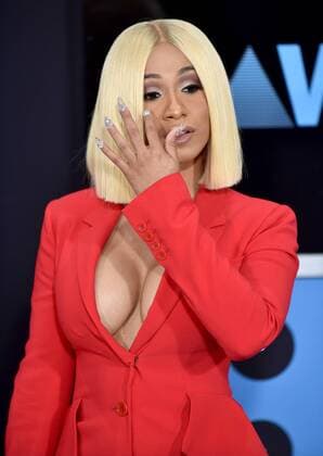 Musical artist Cardi B attends the 17th annual BET Awards at Microsoft Theater in Los Angeles on June 25, 2017. The ceremony celebrates achievements in entertainment and honors music, sports, television, and movies released between April 1, 2016 and March 31, 2017.  LAP20170625368 CHRISTINExCHEW