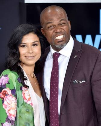 Chris Spencer and Vanessa Rodriguez Spencer attend the 17th annual BET Awards at Microsoft Theater in Los Angeles on June 25, 2017. The ceremony celebrates achievements in entertainment and honors music, sports, television, and movies released between April 1, 2016 and March 31, 2017.  LAP20170625373 CHRISTINExCHEW
