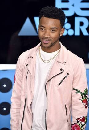 Actor Algee Smith attends the 17th annual BET Awards at Microsoft Theater in Los Angeles on June 25, 2017. The ceremony celebrates achievements in entertainment and honors music, sports, television, and movies released between April 1, 2016 and March 31, 2017.  LAP20170625364 CHRISTINExCHEW