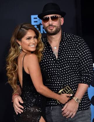 Model Jessica Burciaga and DJ Drama attend the 17th annual BET Awards at Microsoft Theater in Los Angeles on June 25, 2017. The ceremony celebrates achievements in entertainment and honors music, sports, television, and movies released between April 1, 2016 and March 31, 2017.  LAP20170625443 CHRISTINExCHEW