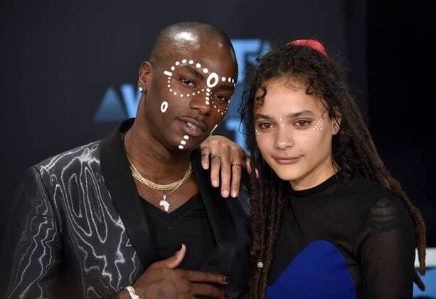 (L-R) Rapper Young Paris and actress Sasha Lane attend the 17th annual BET Awards at Microsoft Theater in Los Angeles on June 25, 2017. The ceremony celebrates achievements in entertainment and honors music, sports, television, and movies released between April 1, 2016 and March 31, 2017.  LAP20170625453 CHRISTINExCHEW
