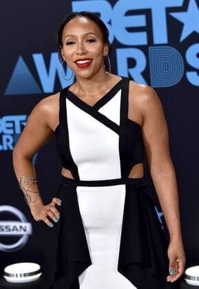 Journalist Mara Schiavocampo attends the 17th annual BET Awards at Microsoft Theater in Los Angeles on June 25, 2017. The ceremony celebrates achievements in entertainment and honors music, sports, television, and movies released between April 1, 2016 and March 31, 2017.  LAP20170625473 CHRISTINExCHEW