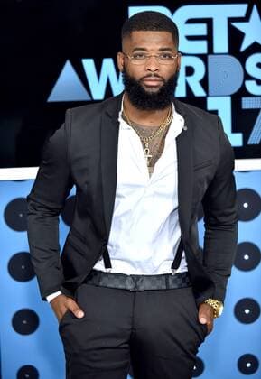 Actor King Keraun attends the 17th annual BET Awards at Microsoft Theater in Los Angeles on June 25, 2017. The ceremony celebrates achievements in entertainment and honors music, sports, television, and movies released between April 1, 2016 and March 31, 2017.  LAP20170625474 CHRISTINExCHEW