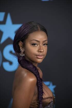 June 25, 2017 - Los Angeles, California, U.S - Justine Skye at the 2017 BET Awards 17 held at the JW Marriot in Los Angeles, California on Sunday June 25, 2017. Los Angeles U.S. - ZUMAp124 20170625_zaa_p124_058 Copyright: xJavierxRojasx