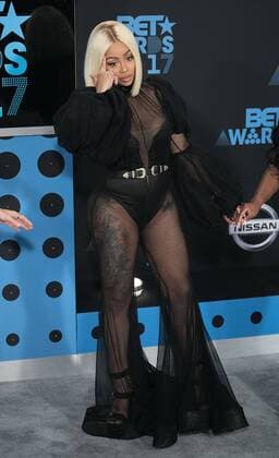 June 25, 2017 - Los Angeles, California, U.S - Blac Chyna at the 2017 BET Awards 17 held at the JW Marriot in Los Angeles, California on Sunday June 25, 2017. Los Angeles U.S. - ZUMAp124 20170625_zaa_p124_131 Copyright: xJavierxRojasx