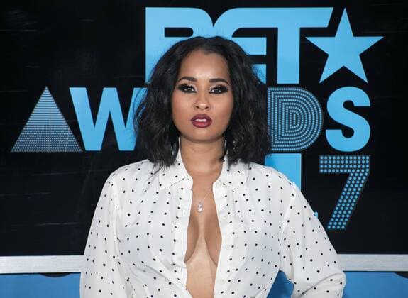 June 25, 2017 - Los Angeles, California, U.S - Tammy Rivera at the 2017 BET Awards 17 held at the JW Marriot in Los Angeles, California on Sunday June 25, 2017. Los Angeles U.S. - ZUMAp124 20170625_zaa_p124_158 Copyright: xJavierxRojasx