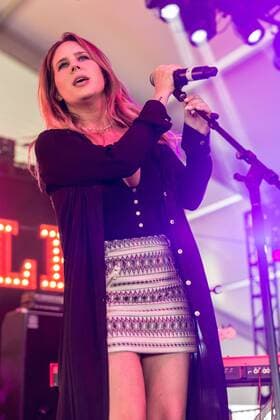 June 24, 2017 - Chicago, Illinois, U.S - LUCIE SILVAS during Country LakeShake Music Festival at Huntington Bank Pavilion at Northerly Island in Chicago, Illinois Chicago U.S. - ZUMAs135 20170624_zap_s135_042 Copyright: xDanielxDeSloverx