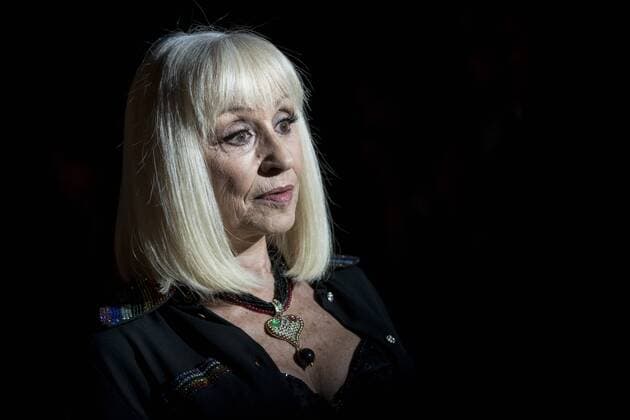 Italian singer Raffaella Carra receives the World Pride Award 2017 at Italian Embassy in Madrid, June 27, 2017. Spain.  (20170627024)