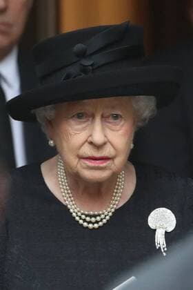 . 27 06 2017. London, United Kingdom. Royals leaving the funeral of Countess Mountbatten of Burma at St.Paul s church in Knightsbridge, London.  xStephenxLockx xi-Imagesx IIM-15463-0043