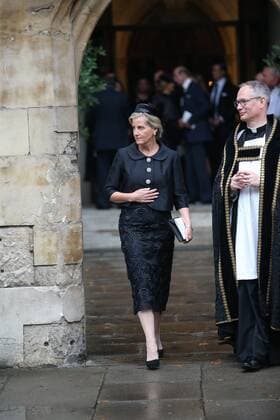 . 27 06 2017. London, United Kingdom. Royals leaving the funeral of Countess Mountbatten of Burma at St.Paul s church in Knightsbridge, London.  xStephenxLockx xi-Imagesx IIM-15463-0049