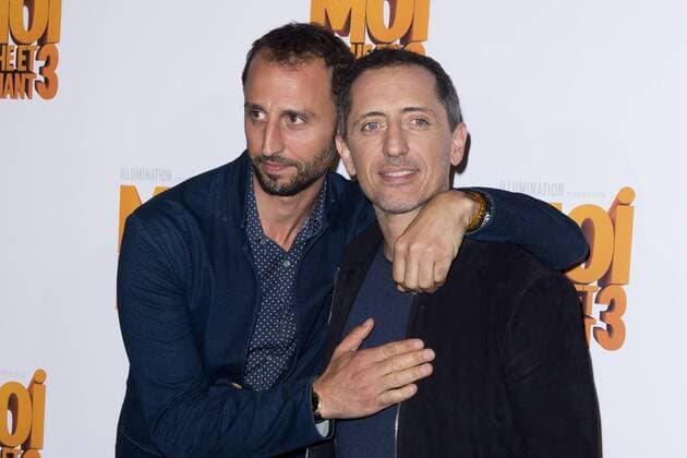 Gad Elmaleh - voix francaise de Gru Arie Elmaleh - voix francaise de Dru CELEBRITES : Avant Premiere du Film Moi Moche et Mechant 3 - Paris - 27 06 2017 JBAutissier Panoramic 