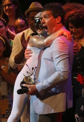 Antonio Banderas erhält Auszeichnung in Malaga June 27, 2017 - June 27, 2017 (MoÂ¡laga) actor Antonio Banderas has come to receive the award of the Higher School of Performing Arts in Malaga today at the Cervantes theater in Malaga - ZUMAc161 20170627_zap_c161_007 Copyright: xLorenzoxCarnerox