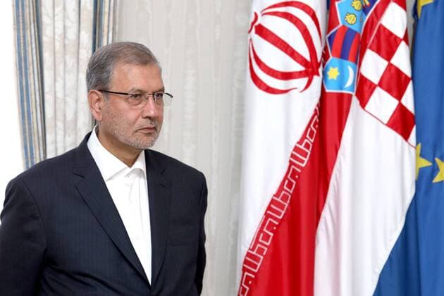 Gordan Jandrokovic and Minister of Labor, Cooperatives and Social Affairs of the Islamic Republic of Iran Ali Rabiei 28.06.2017., Croatia, Zagreb - President of the Croatian Parliament Gordan Jandrokovic received today the Minister of Labor, Cooperatives and Social Affairs of the Islamic Republic of Iran Ali Rabiei.  PatrikxMacek PIXSELL
