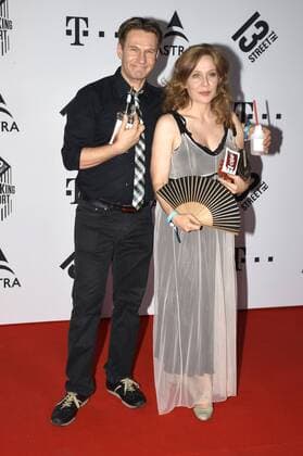 Thure Riefenstein mit Gattin Patricia Lueger bei der Verleihung des 13th Street Shocking Short Award 2017 im Rahmen des 35. Filmfest München 2017 in der Serologischen Klinik für Nervenkitzel. München, 27.06.2017 Foto:xP.xSchönbergerx xFuturexImage
