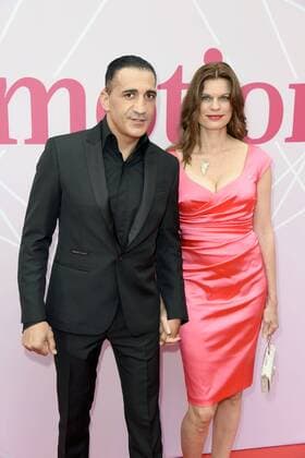 Ismail Oezen mit Ehefrau Janina Oezen-Otto beim Emotion Award 2017 in der Laeiszhalle in Hamburg am 28.06.2017