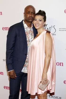 Yared Dibaba mit Gattin Fernanda de Sousa Dibaba beim Emotion Award 2017 in der Laeiszhalle. Hamburg, 28.06.2017 Foto:xgbrcix xFuturexImage