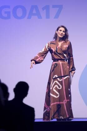 Jeannine Michaelsen bei der Verleihung des Grimme Online Award 2017 in der Kölner Flora. Köln, 30.06.2017 Foto:xC.xHardtx xFuturexImage