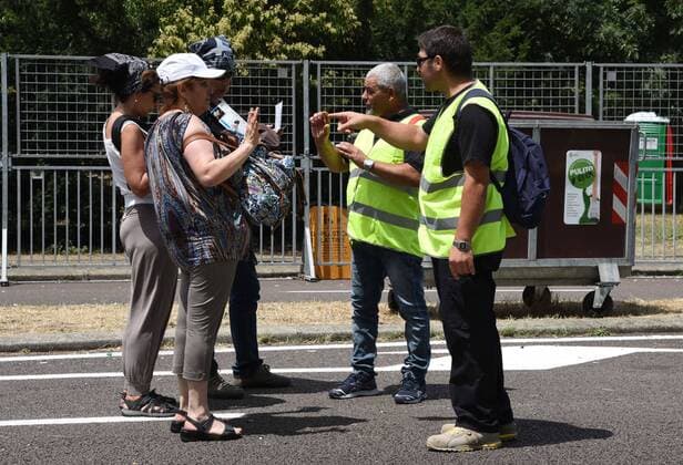Foto IPP Sabattini Alessandro , Modena 1 07 2017 - Concerto di Vasco Rossi al Modena Park - Nella foto controlli agli ingressi  0