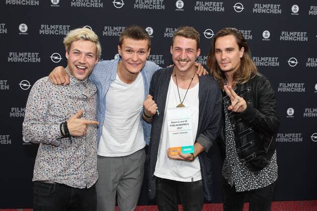 Band Killerpilze, Filmfest Muenchen 2017 -ARRI OSRAM Award Verleihung im Gasteig am 01.07.2017