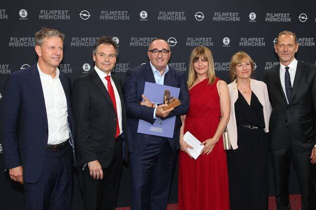 Alexander Rodnyansky, Nastassja Kinski, Valeska Grisebach, Markus Zimmer, Filmfest Muenchen 2017 -ARRI OSRAM Award Verleihung im Gasteig am 01.07.2017