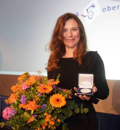 Verleihung des Oberbayerischen Kulturpreises an Bettina Mitterndorfer und Spider Murphy Gang im Bürgerhaus Haar am 2. Juli 2017 Bettina Mitterndorfer