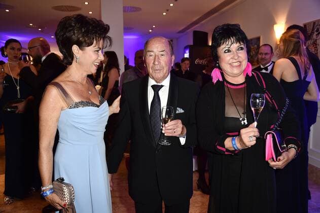 Unternehmer Erwin Müller und seine Ehefrau Anita mit Uschi Ackermann beim Spa Diamond Award 2017 am 3.07.2017 in Berlin Spa Diamond Award 2017 in Berlin 