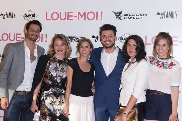 Marc Ruchmann - Deborah Francois - Virginie Schwartz - Kev Adams - Coline Assous - Alison Wheeler CELEBRITES : Avant Premiere du film Loue-moi - Paris - 03 07 2017 StephenCaillet Panoramic 