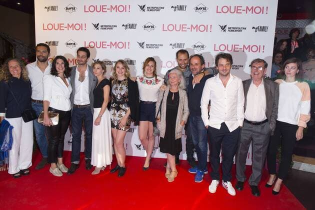 l equipe du film CELEBRITES : Avant Premiere du film Loue-moi - Paris - 03 07 2017 StephenCaillet Panoramic 