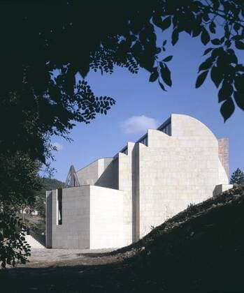 Architektur von Alvar Aalto Church at Riola di Vergato, near Bologna, 1978. Completed after Aalto s death in 1976 by his wife Elissa Makiniwemi., Architects: Architects: Alvar Aalto Italy  Copyright: xRichardxEinzigx 878-30-1