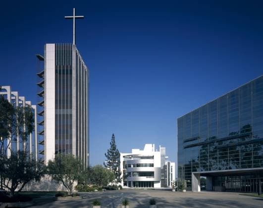 Architektur von Richard Meier International Center for Possibility Thinking, Los Angeles. (2003) Orange County. Architect: Richard Meier Los Angeles USA  Copyright: xJohnxEdwardxLindenx 10670-10-1