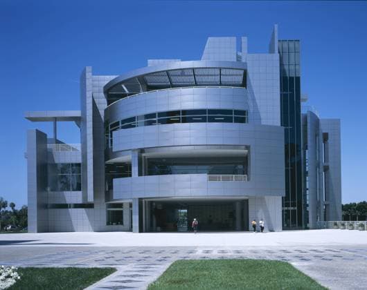 Architektur von Richard Meier International Center for Possibility Thinking, Los Angeles. (2003). Architect: Richard Meier Los Angeles California USA  Copyright: xJohnxEdwardxLindenx 10670-50-1