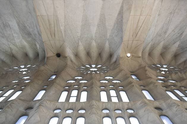 Sagrada Familia, Barcelona, from 1881. Architect: Antoni Gaudi Barcelona Catalonia Spain  Copyright: xDavidxClappx 11665-10-1