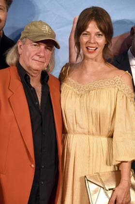 Pepe Danquart und Jessica Schwarz bei der Premiere des Kinofilms Auf der anderen Seite ist das Gras viel grüner im Metropolis Kino. Frankfurt, 05.07.2017 Foto:xR.xMurmannx xFuturexImage