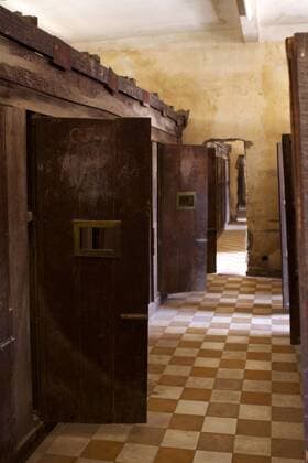 The Tuol Sleng Genocide Museum is a former high school used as the notorious Security Prison 21 (S-21) by the Khmer Rouge regime from 1975 to its fall in 1979  Copyright: xLatitudeStockx 14778-8350-1