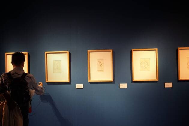 A view of works by Mexican painter and scluptor Jose Luis Cuevas during the echibition Jose Luis Cuevas and his 25-year collection on the occasion of the 25th anniversary of his museum in Mexico City, Mexico, 06 January 2017. The artist died past 03 July at 83. MUSEUM JOSE LUIS CUEVAS PRESENTS EXHIBITION JOSE LUIS CUEVAS AND HIS 25-YEAR COLLECTION IN MEXICO CITY !ACHTUNG: NUR REDAKTIONELLE NUTZUNG!  Copyright: xSáshenkaxGutiérrezx CMX001 20170707-636349928963158246