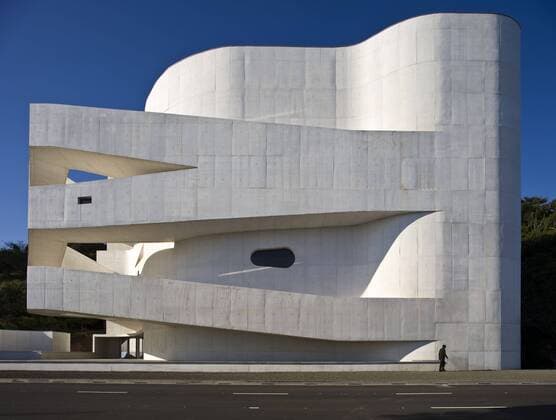 Architektur von Alvaro Siza Vieira Ibere Camargo Museum, Porto Alegre, Brazil, Architects: Architects: çlvaro Siza Vieira Porto Alegre Brazil  Copyright: xFernandoxAldax 31632-150-1